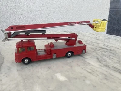 Corgi Major 1127 Simon Snorkel Fire Engine in letzte Version Blisterbox #6357 - Bild 1 von 4