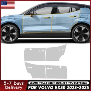 For Volvo EX30 2023-2025 Doors PreCut Paint Protection Film Gloss Clear PPF TPU - Picture 1 of 19