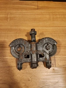 Antik Gusseisen F. E. Myers & Bro. Co. verstellbares Doppelscheibensystem Vintage - Bild 1 von 5