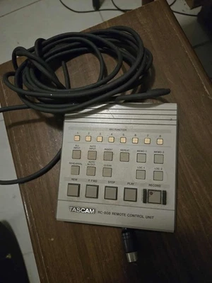 Tascam RC-808 Remote Control Unit for DA-88 DA-38 DA-78HR DAT Recorders - Image 1 of 3