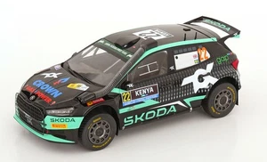 1:18 Ixo Skoda Fabia Rally2 Winner WRC2 Safari Rally Kenya 2024 - Picture 1 of 3