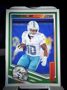#106 Tyreek Hill Miami Dolphins 2025 Score Football - Picture 1 of 2