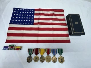 WW2 Original Named 3rd Army Armored Tankers Staff Sargents Medal Grouping - Picture 1 of 24