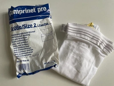 COMPRINET pro Strumpf Thromboseprophylaxestrumpf oberschenkellang Gr.2 weiß  - Bild 1 von 2