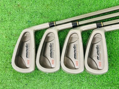 Mizuno Mode 505 Forged Iron Set 4-9+SW RH Special Tune 67 Stiff Graphite EL4282 - Image 1 of 4