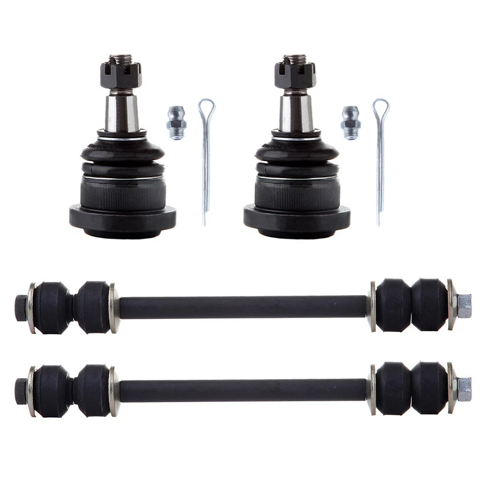 4 peças compatível com 1994-1998 1999 Dodge Ram 1500 2500 2WD junta esférica superior barra oscilante link - Imagem 1 de 1