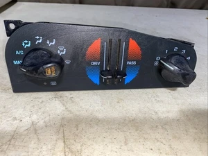 95 - 99 Chevy Chevrolet Monte Carlo AC Heater Climate Temperature Control Module - Picture 1 of 5