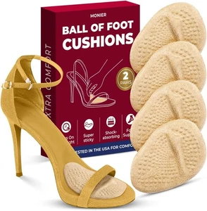Ball of Foot Cushions for Women | Metatarsal Pads, High Heel Comfort Pads for - Picture 1 of 7