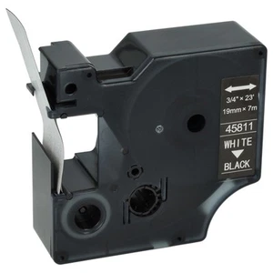 Cartouche à ruban pour Dymo 5000 2000 5500 blancnoir - Afbeelding 1 van 9