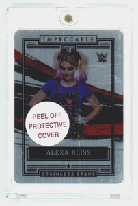 2022 Panini Impeccable WWE Stainless Stars /99 Alexa Bliss #25 - Bild 1 von 2