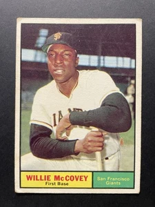 1961 Topps Baseball #517 Willie McCovey VG-VGEX (crease) - Picture 1 of 2
