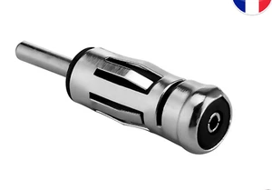 Adaptateur antenne ISO DIN autoradio voiture auto radio male femelle vehicule - Bild 1 von 1