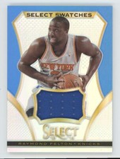 Raymond Felton 2013-14 Panini Select Swatches Prizms /25 Jersey #6 New York