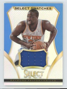 Raymond Felton 2013-14 Panini Select Swatches Prizms /25 Jersey #6 New York