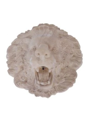 Wasserspeier Wasserspiel Sandstein Figur Löwenkopf für den Garten H: 40cm (3185) - Bild 1 von 4