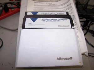 Microsoft QuickC Compiler mit QuickAssembler Version 2.51 - Bild 1 von 11