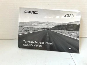 2023 GMC TERRAIN / TERRAIN DENALI Owners Manual OEM FREE SHIPPING - Foto 1 di 1