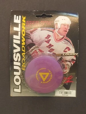 Scarce NOS Louisville Roadwork Mark Messier New York Rangers NHL Plastic Puck  - Image 1 of 3