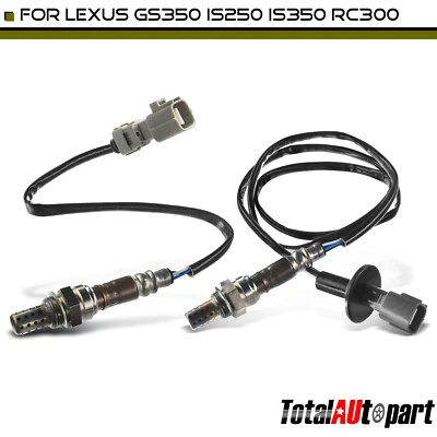 Sensor de oxígeno O2 2 piezas para Lexus GS350 2014-2015 IS350 aguas abajo izquierda y derecha Foto 1 de 4
