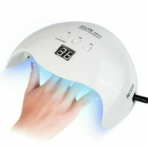 Professional LED UV Nail Dryer Gel Polish Lamp Salon Curing Manicure Machine 48w - Picture 1 of 6