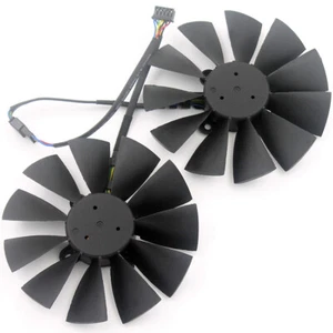 Lüfter PLD10015S12HH Für ASUS GTX970 980 780 STRIX-R9285 Grafikkarte 5polig 95mm - Bild 1 von 3