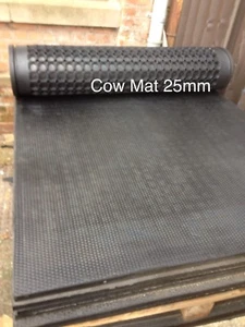 Cow mats-Luxury/Stable mats 185x115cmx25mm Heavy duty rubber mat - Picture 1 of 2