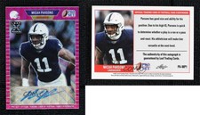 2021 Leaf Pro Set Metal 1989 Pink Wave /30 Micah Parsons #PA-MP1 Rookie Auto RC