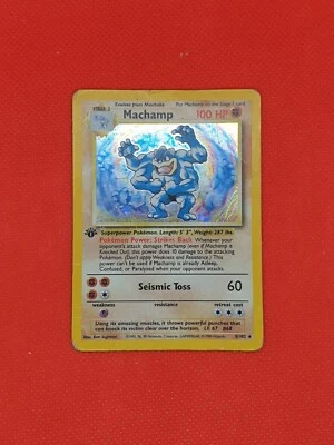 Machamp 8/102 COSMOS Foil 1st Edition from Base Set 2 2-Player Starter Set - Image 1 of 4