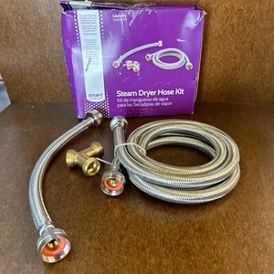 Smart Choice 6 piedi Kit tubo flessibile per asciugatrice a vapore in acciaio inox (5304495002) - Foto 1 di 9
