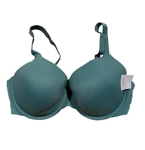 Women's Lightly Lined Semi-Demi Bra - Moss Flash Green 36C - Picture 1 of 3