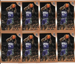 ROBERT TRACTOR TRAYLOR ROOKIE 8 CARD LOT 1998-99 TOPPS 200 MILW BUCKS MICHIGAN - Picture 1 of 1