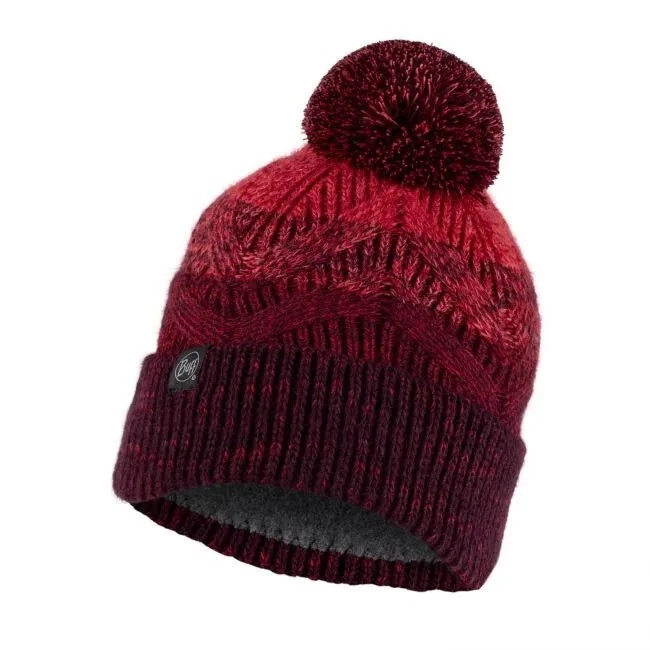 Buff - Masha - Knitted & Polar Beanie Hat - Mahogany - Image 1 of 1