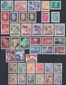 Yugoslavia 1950 Complete (Full) year all issues, Michel 598-639, MNH - Picture 1 of 1