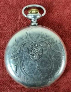 MONTRE DE POCHE. ZÉNITH. HORLOGER SUISSE PUNTA ARENAS. BOITE ARGENT. VERS 1900. - Picture 1 of 5