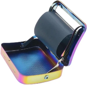 70mm Automatic Rolling Box | Simple Metal Rolling Machine| Oil-Slick Design - Picture 1 of 12