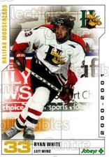 2000-01 Halifax Mooseheads #24 Ryan White