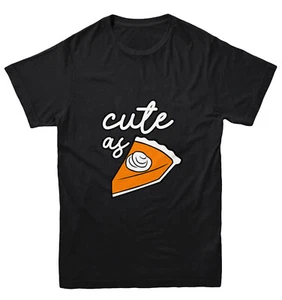 Cute As Pie - Pumpkin Adorable Cutie Thanksgiving Youth T-Shirt - Picture 1 of 20