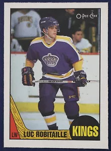 1987-88 O-Pee-Chee #42 Luc Robitaille RC NMMT to MINT - Bild 1 von 2