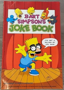 1995 Bart Simpsons Joke Book #1 Bongo Comics Hero Illustrated Supplement Comic - Bild 1 von 2