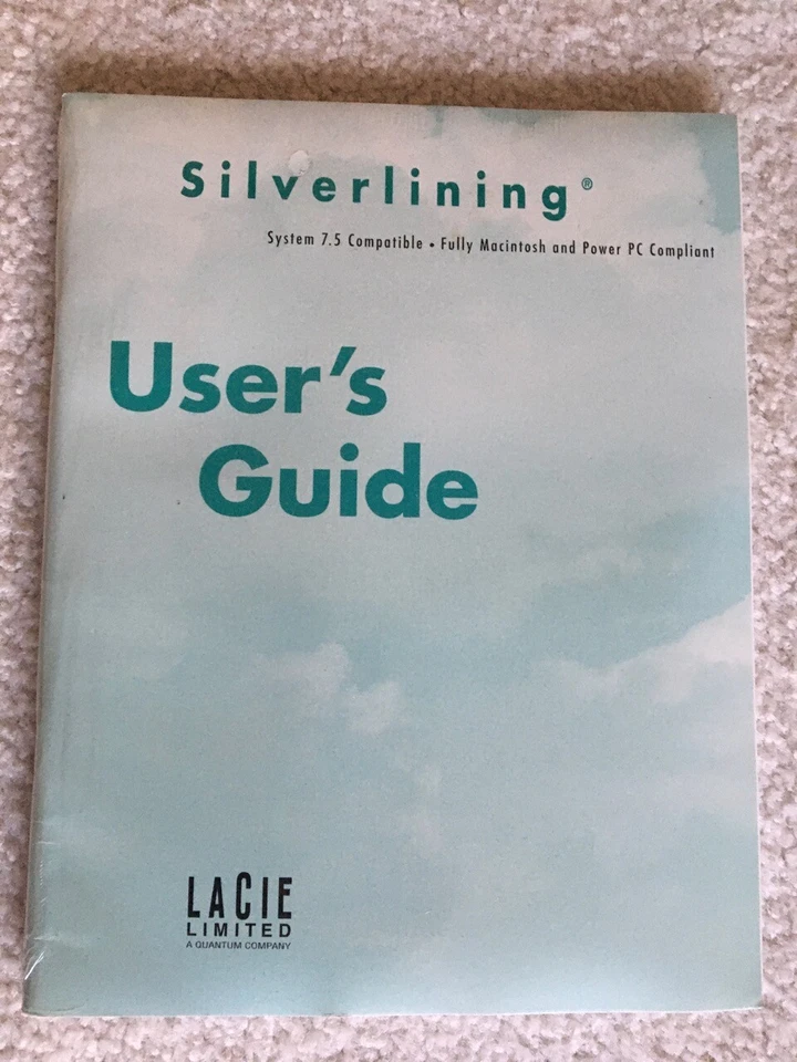 LaCIE SILVERLINING SCSI DISK DRIVE MANAGEMENT APPLICATION UTILITY SOFTWARE NEW - Image 1 of 1