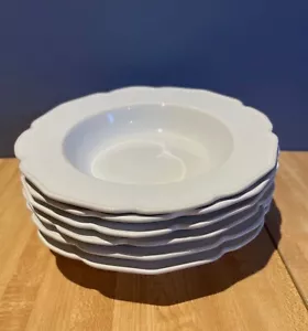 Three (3) Crate & Barrel Savannah 9" Soup Bowls - Picture 1 of 3