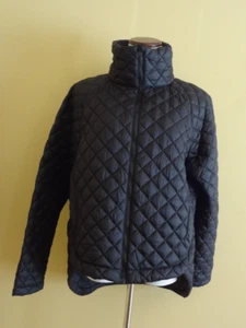 Giacca nera isolata trapuntata senza piume Athleta Whisper taglia Large nuova senza etichette - Foto 1 di 8