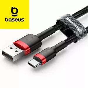 Baseus USB To Type C Charger Cable Fast Charging Data Cord For iPhone 15 Samsung - Picture 1 of 9