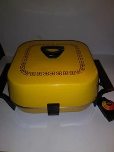 EUC VIntage JC Penney Elektrische Pfanne m. Kabel Modell 41 Harvest Gold - Bild 1 von 10