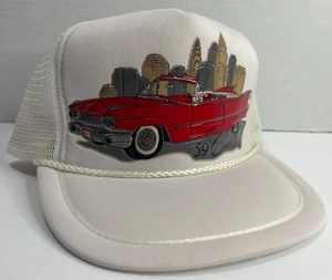 Vintage Trucker Hat 59 Cadillac Snapback - Picture 1 of 5