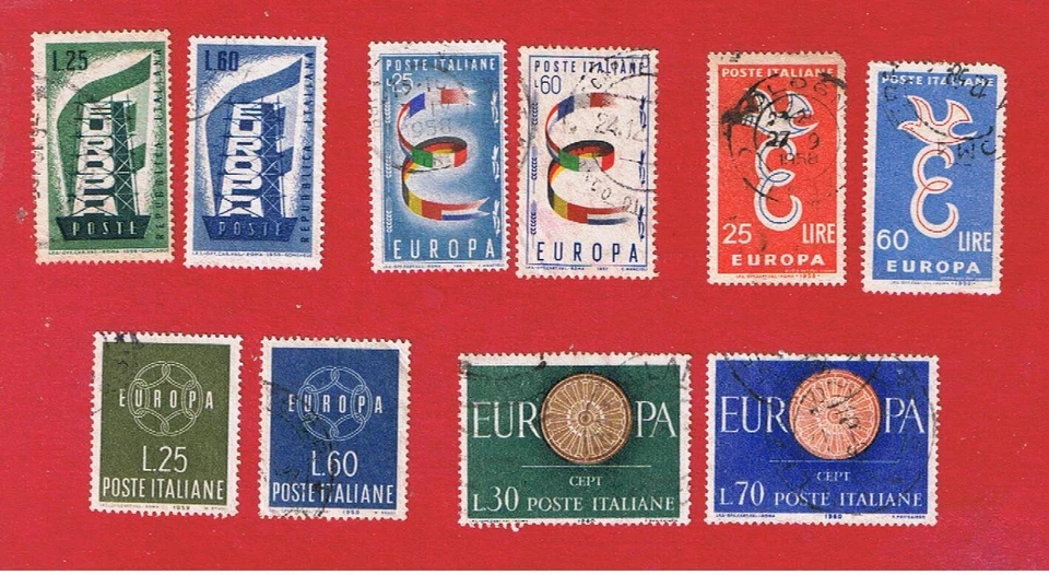 Italy #715 /810  VF used   Europa  1st 5 years   Free S/H - Image 1 of 1