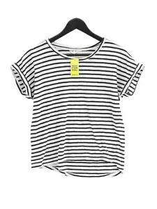 Little Lies Women's T-Shirt M White 100% Cotton Basic - Picture 1 of 6