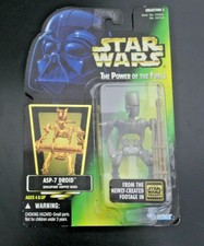 Star Wars:  1996 The Power of the Force:  ASP-7 Droid NIP