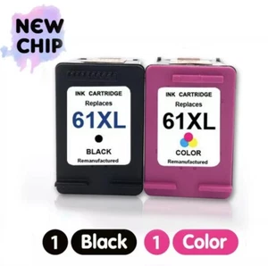 Schwarz & Farbe 61 XL Tintenpatrone für HP OfficeJet 2620 2621 4630 4632 4634 4635 - Bild 1 von 5