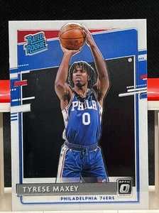 2020-21 Panini Donruss Optic - Rated Rookie #171 Tyrese Maxey (RC) - Picture 1 of 2